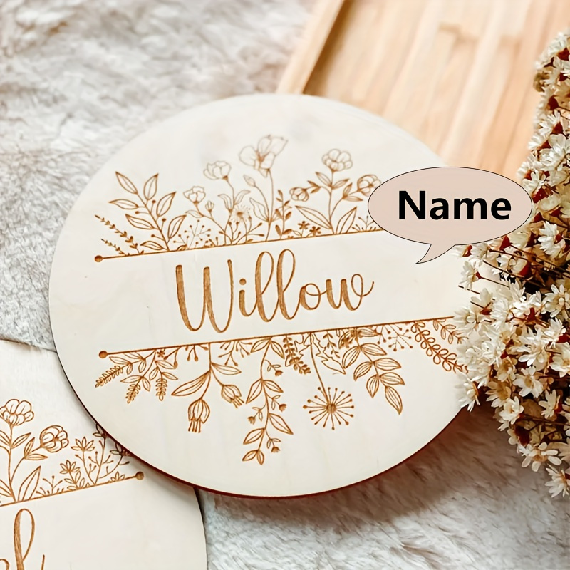 Plakat Nama Berukir Bunga yang - Personalized Engraved Gift ulasan dan harga
