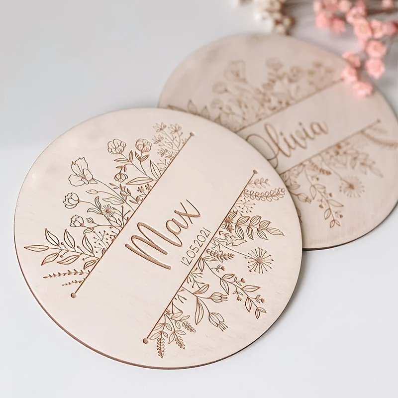 Plakat Nama Berukir Bunga yang - Personalized Engraved Gift ulasan dan harga