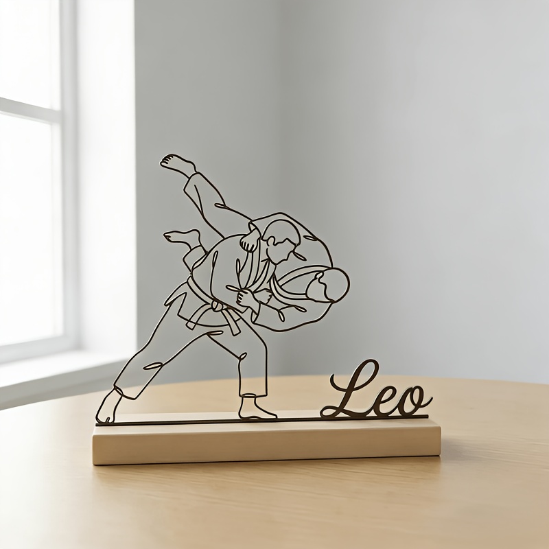 Patung Seni Bela Diri Judo Uki - Personalized Engraved Gift ulasan dan harga
